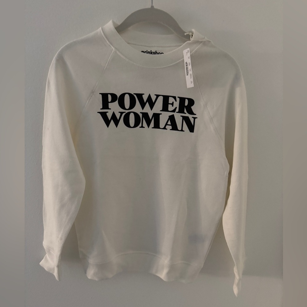 J.Crew  x pinkshop sweatshirt
